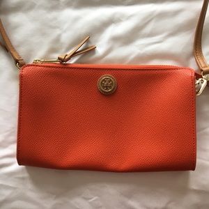 Tory Burch Orange Crossbody Purse